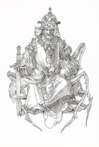 Image 2 of King Bael A3 Print
