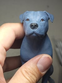 3D Printed and hand painted Dog model(s)