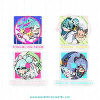 Image 5 of PKMN × MIKU || SPINNING KEYCHARM