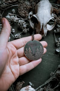 Image 5 of Dark Forest necklace