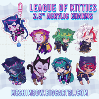 Image 2 of League of Kitties Dangling Charms 