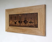 Image 3 of Wall Art, scrap wood. "Forest eyes" by R3.