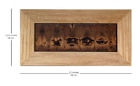 Image 5 of Wall Art, scrap wood. "Forest eyes" by R3.