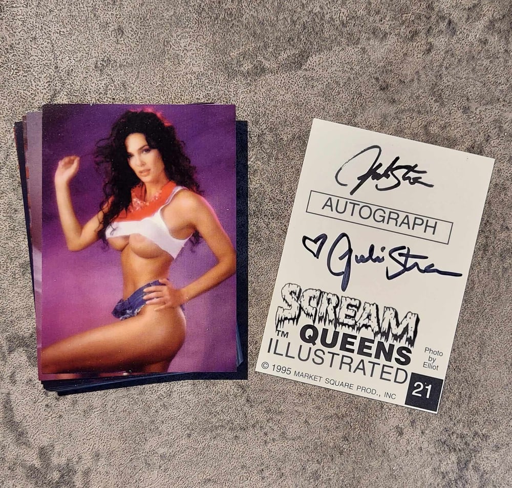 Scream Queen Trading Cards - Autographed!