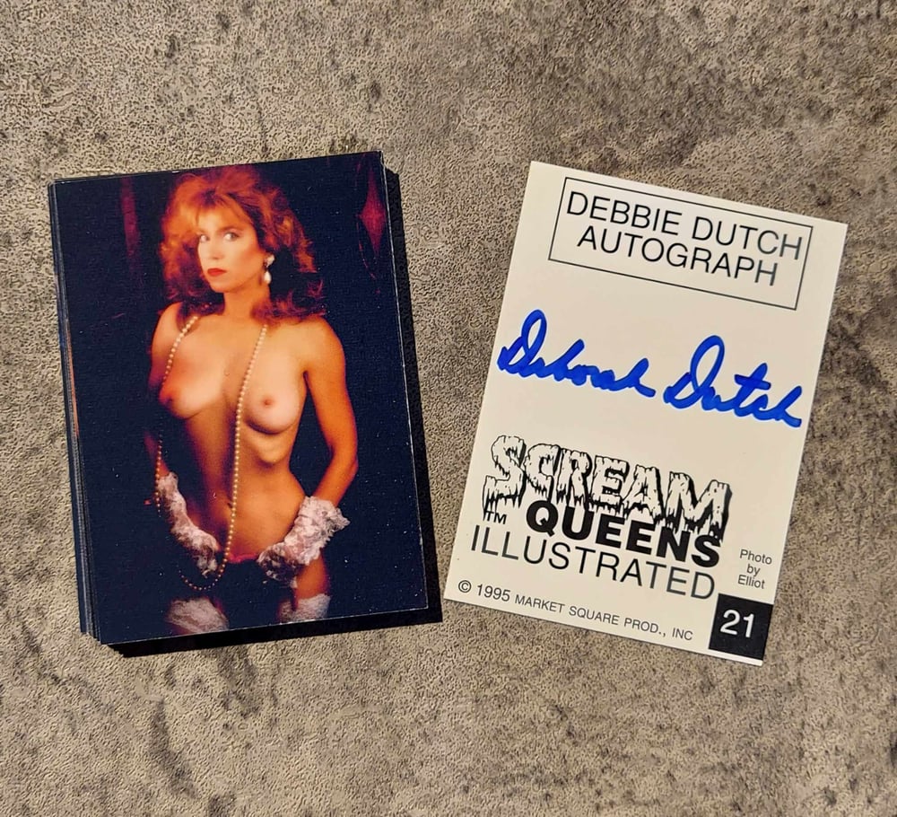 Scream Queen Trading Cards - Autographed!