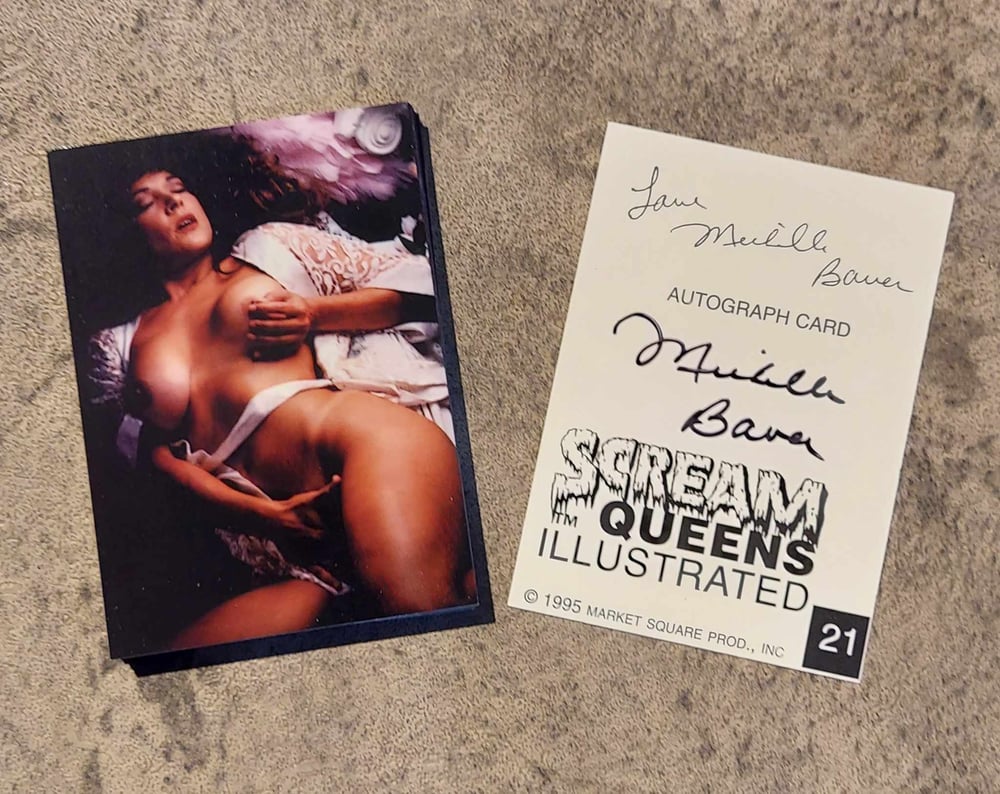 Scream Queen Trading Cards - Autographed!