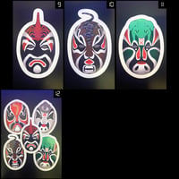 Image 2 of (12) Lethal Disciples Character & Mask Stickers • Kiss Cut • 3 Sizes