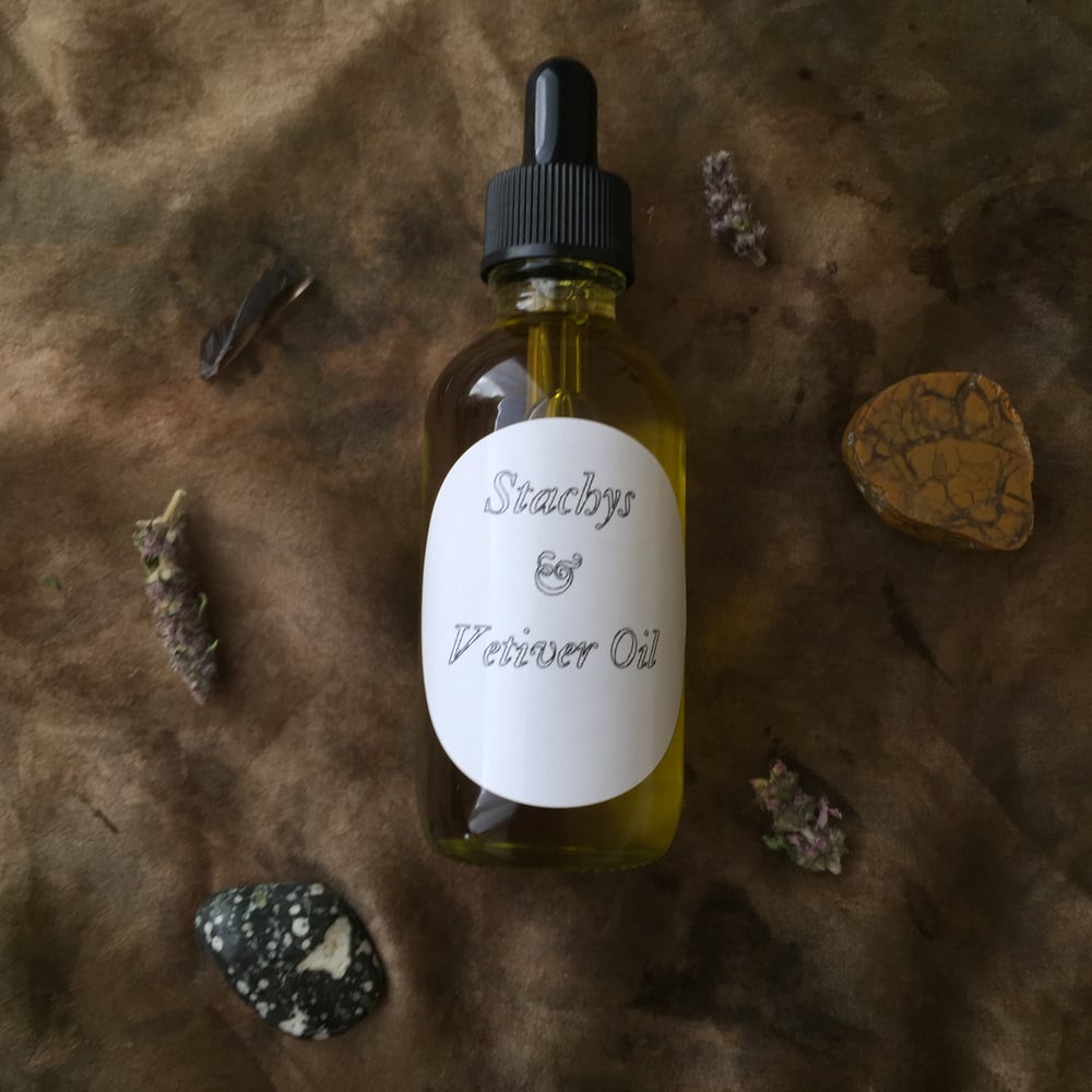 Image of Stachys and Vetiver  Grounding Oil