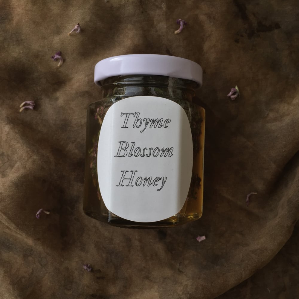 Image of Thyme Blossom Infused Honey