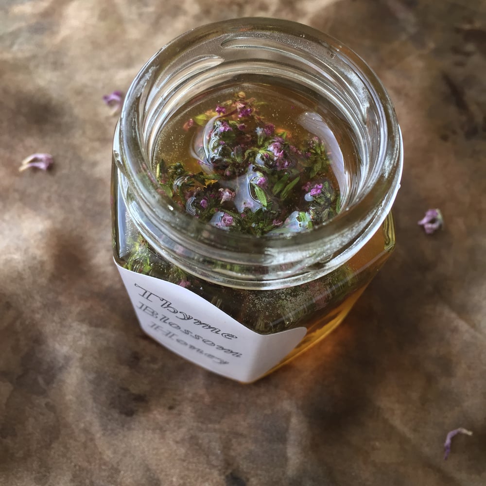 Image of Thyme Blossom Infused Honey