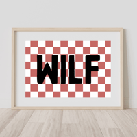 Image 5 of Checkerboard Name Print