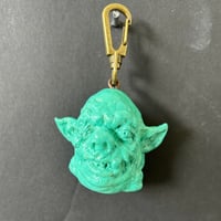 Inbred Head Pig's Key Chain