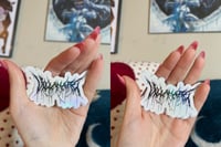 Villanarei Metal Logo Sticker