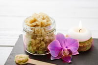 Image 1 of Fresh Faces Beauty Cleansing Sugar Scrub in Lemon and Rosemary