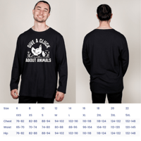 Give a Cluck Long-Sleeve Tee - Black