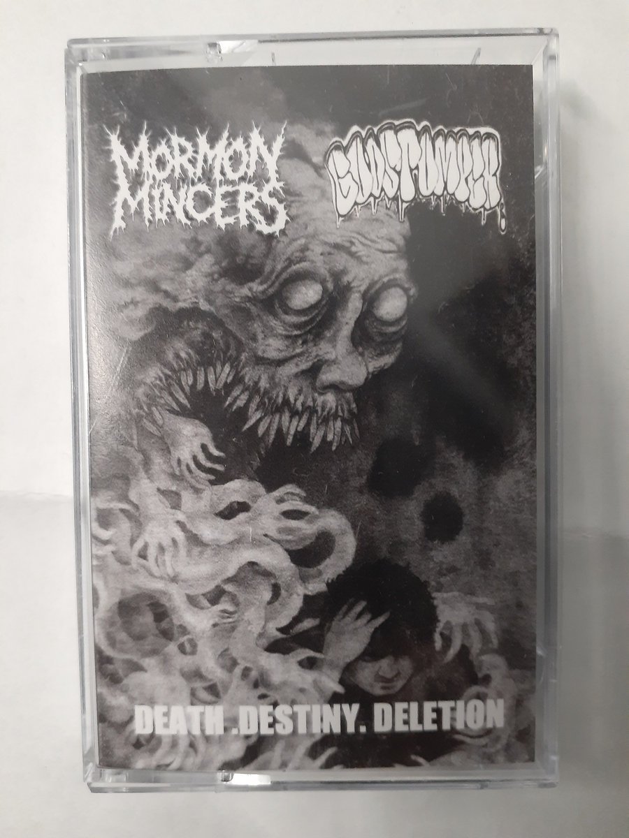 MORMON MINCERS / GODSTOMPER 'Death. Destiny. Deletion' split cassette