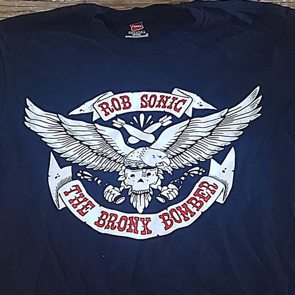 Image of Dead Stock Rob Sonic Tour shirt (Bombed in the BX)