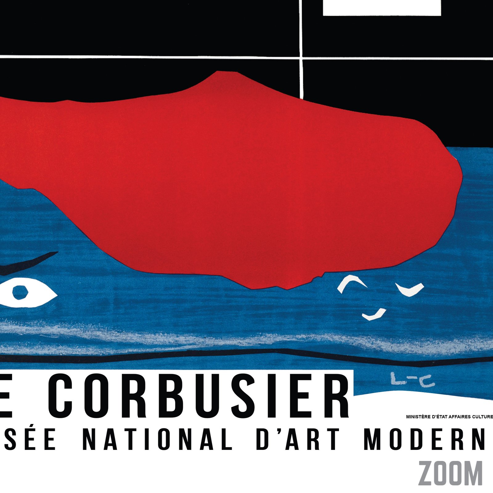 アート・デザイン・音楽 Le Corbusier Musee National d'Art Moderne | Le Corbusier - 1962 | Event Poster