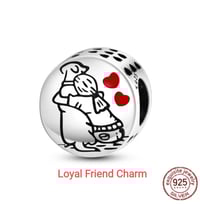 Image 2 of Dog Lovers Charms (real 925 Sterling Silver)