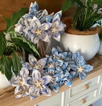 Image 7 of Memory Flowers custom created for clients from a loved ones shirts and hankies