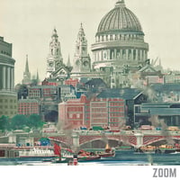 Image 2 of London - GWR | Frank Henry Mason - 1946 | Travel Poster | Vintage Poster