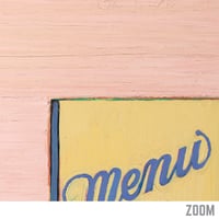 Image 2 of Menu Rose | Wayne Thiebaud - 2007 | Art Poster | Vintage Poster