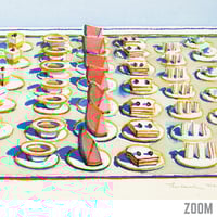 Image 2 of Lunch Table | Wayne Thiebaud - 1964 | Art Poster | Vintage Poster