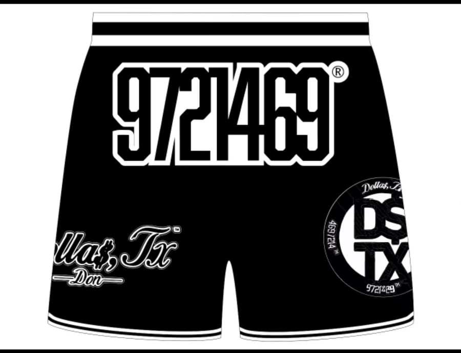 Image of Black 9721469® Basket Ball Shorts