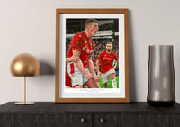 Image 1 of Paul Mullin - Wrexham vs Notts County - Limited Edition 