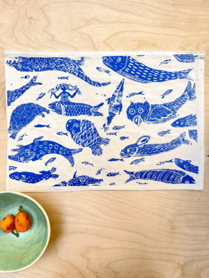 Persian Sea Creatures Placemats - Colour Edition