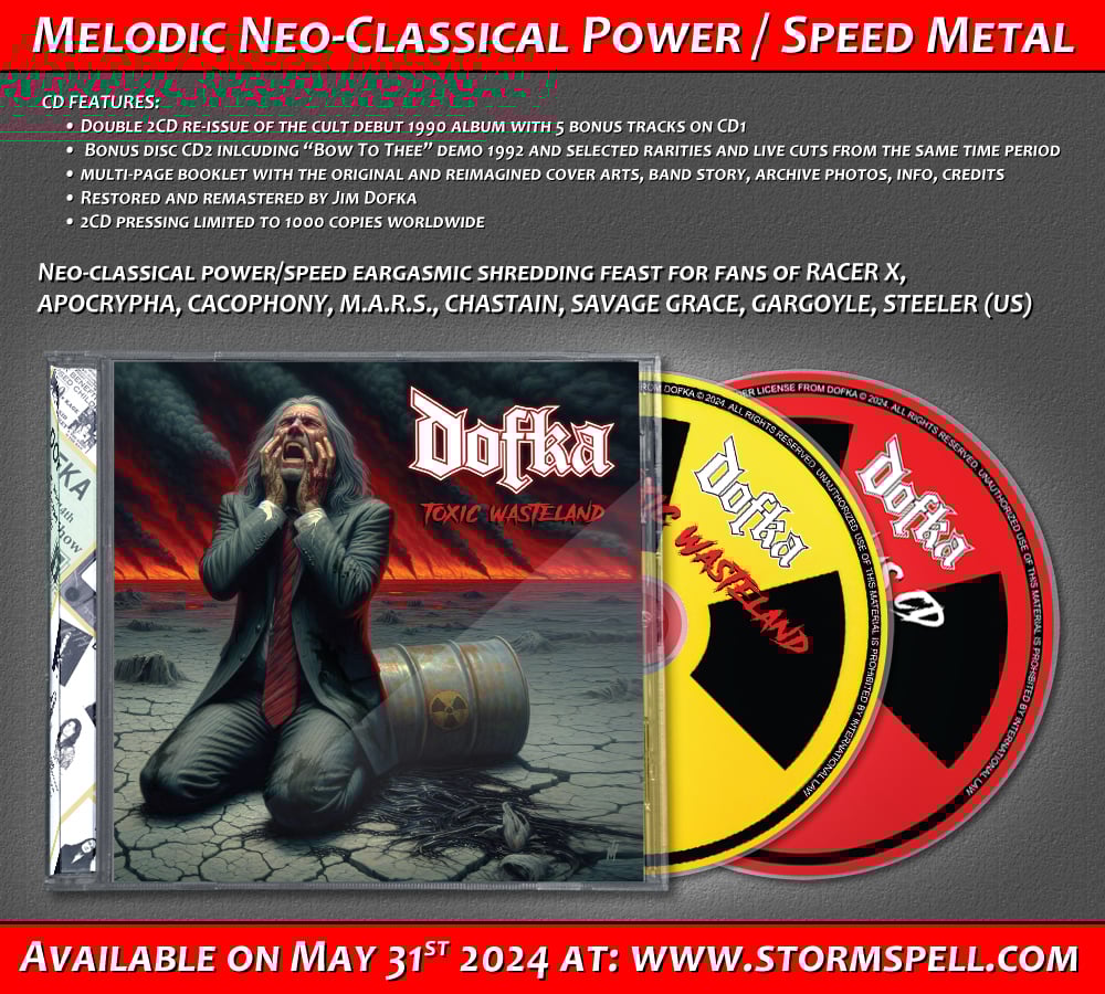 DOFKA - Toxic Wasteland + Demos & Rarities 2CD | Stormspell