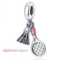 Image 4 of Sport Charms Series (real 925 Sterling Silver)