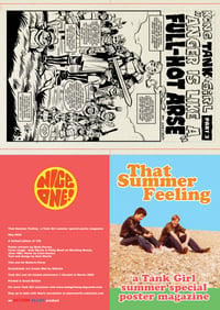 Image 6 of "That Summer Feeling" Tank Girl Poster Magazine Special - with badge