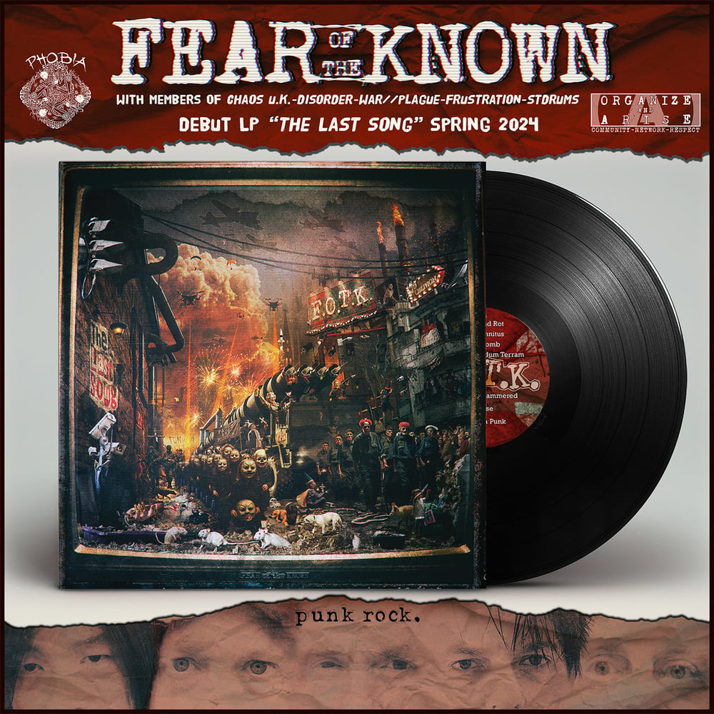 FEAR OF THE KNOWN "The Last Song" 12"