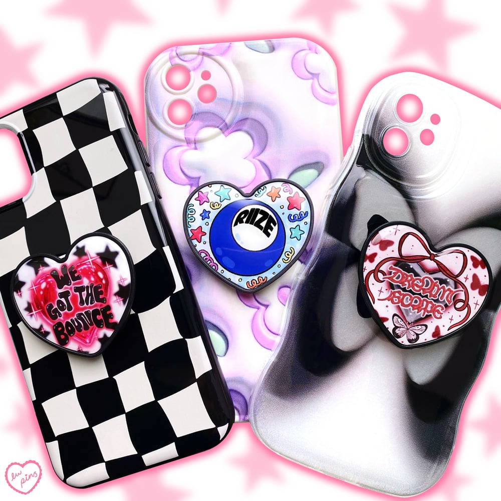 RIIZE Heart Phone Grip