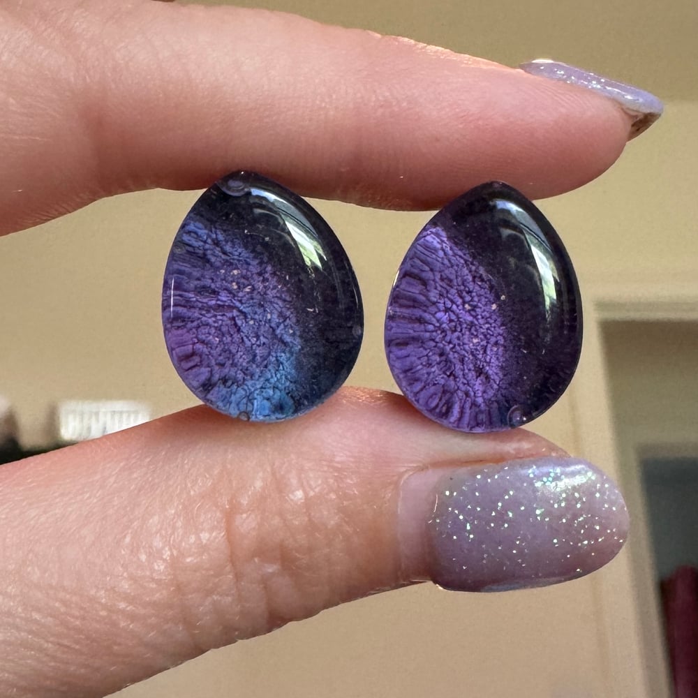 Image of 5/8 Galaxy Inky Plugs