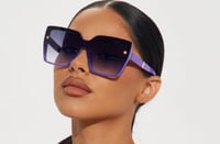 Image 1 of Cali Sights Sunglasses- Purple