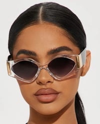 Image 1 of See Clear Now Sunglasses- Clear