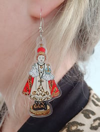 Image 3 of Child of Prague Dangle Earrings