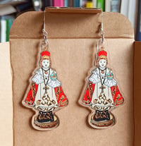 Image 2 of Child of Prague Dangle Earrings