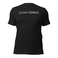 GAME OF DRONES BLACK 'HEATHER' T-SHIRT