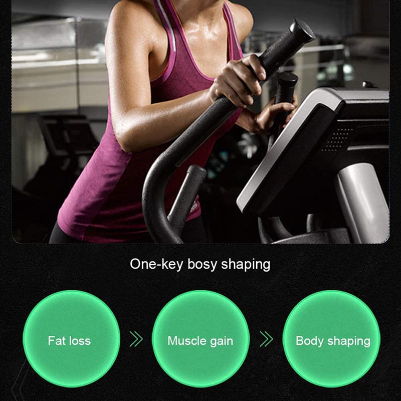 EMS Muscle Stimulator - 8 Pad Abs Trainer, USB Rechargeable Abdominal Muscle Toner