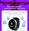 Smart Watch - Round Fitness Tracker with Blood Pressure & Heart Rate Monitor