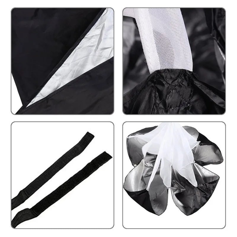 Running Speed Training Resistance Parachute - Fitness Explosive Power Trainer for Sprint Running