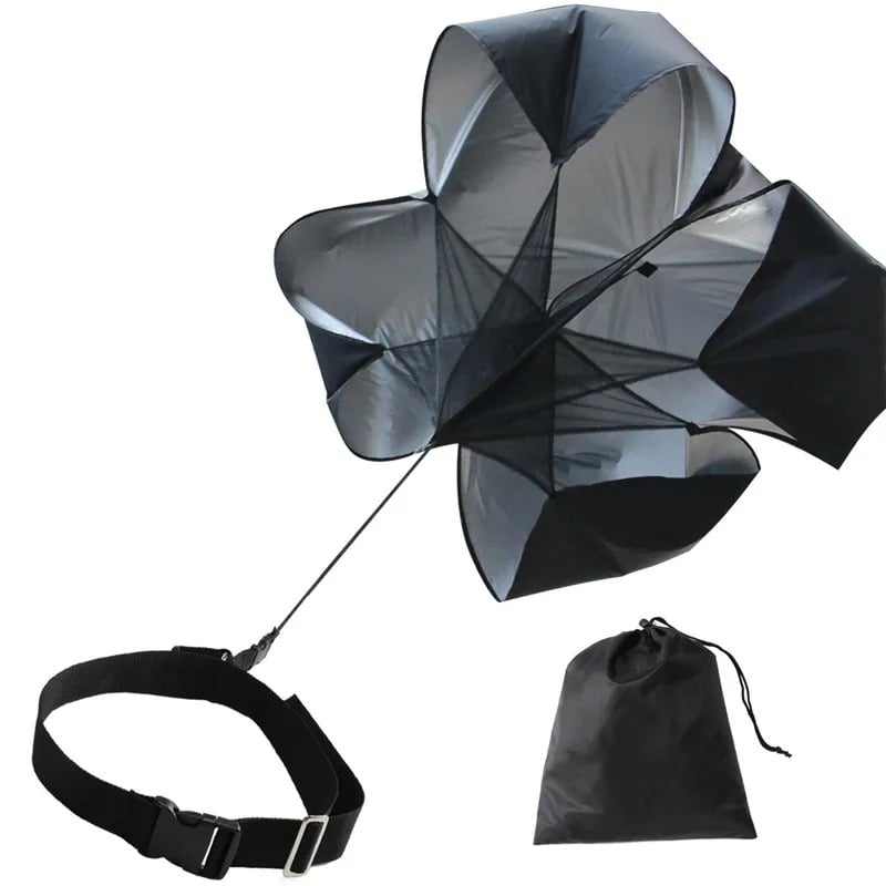 Running Speed Training Resistance Parachute - Fitness Explosive Power Trainer for Sprint Running
