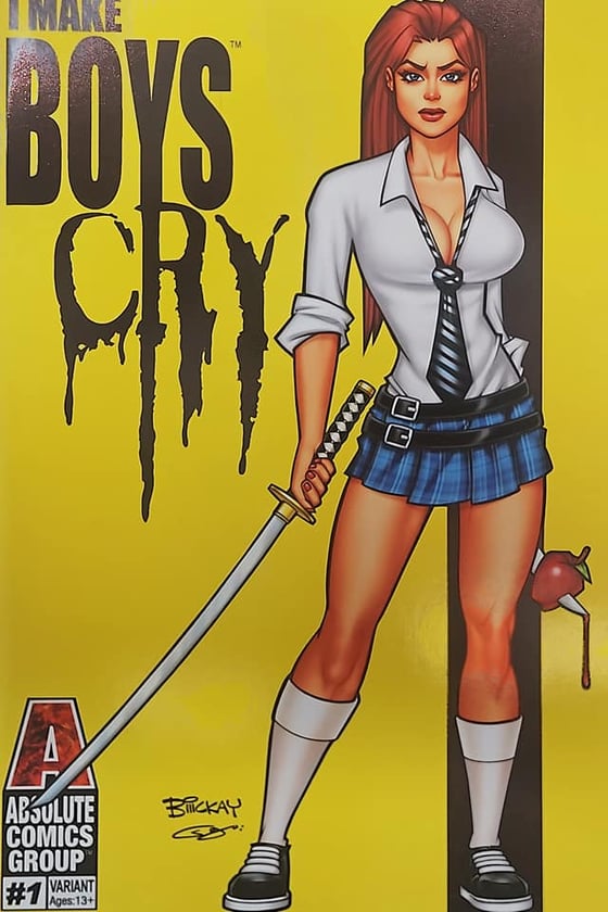 Image of I Make Boys Cry #1 "Kill Bill" variant (limited to 200 copies) 