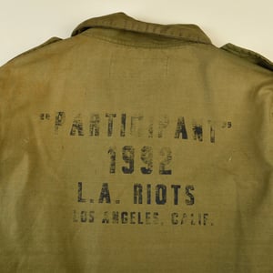 Image of M-65 La riots green VINTAGE by Holyhouse