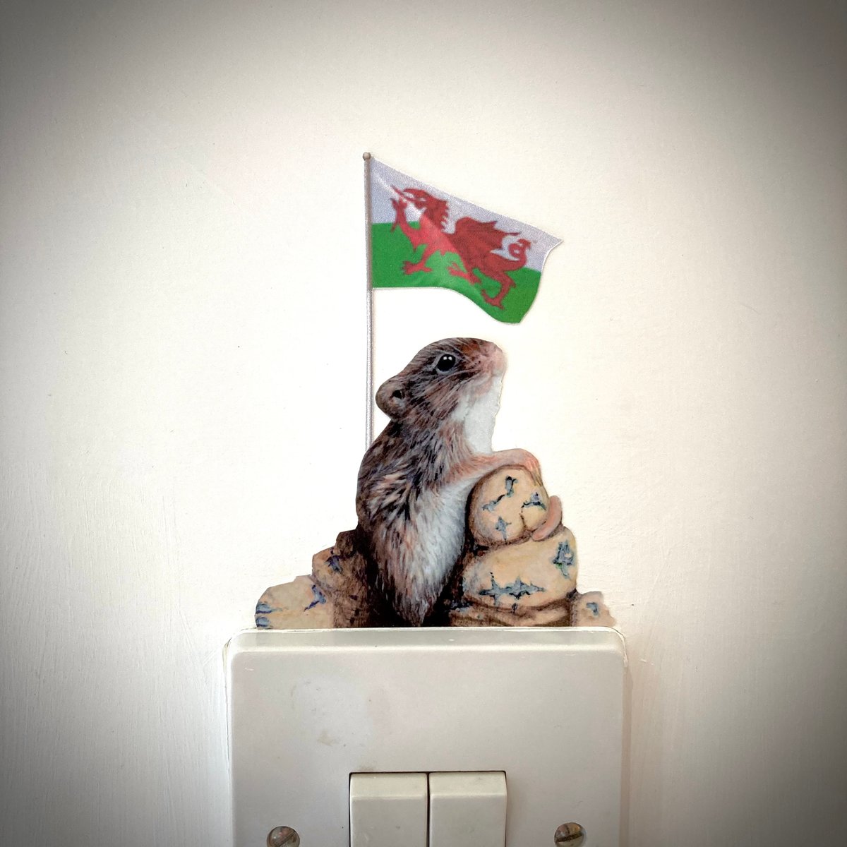 Image of Choose your Flag Mouse ~ Removable Wall sticker