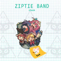 Image 1 of Ziptie Band Charm
