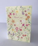 Rocket & Co. Pack of 10 thank you /just a note mini cards 